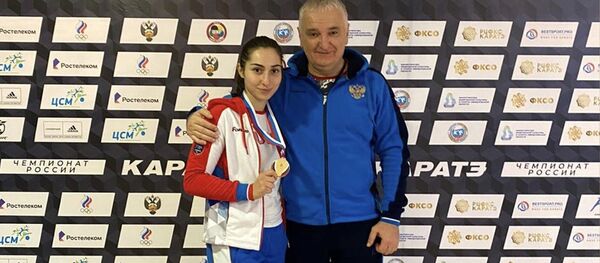 Алана Кочиева стала чемпионкой России по каратэ Алана Кочиева стала чемпионкой России по каратэ - Sputnik Южная Осетия