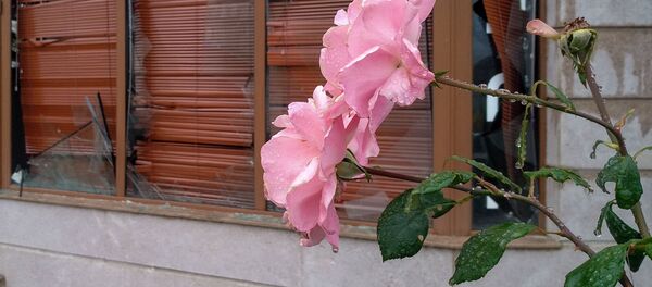 Степанакерт после обстрелов (5 октября 2020). Карабах Степанакерт после обстрелов (5 октября 2020). Карабах - Sputnik Южная Осетия