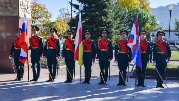 В Северной Осетии почтили память павших в битве за Кавказ - Sputnik Южная Осетия