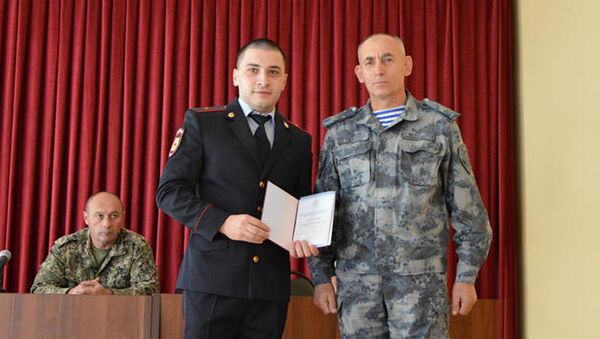 Выпускникам высших учебных заведений МВД вручили дипломы - Sputnik Южная Осетия