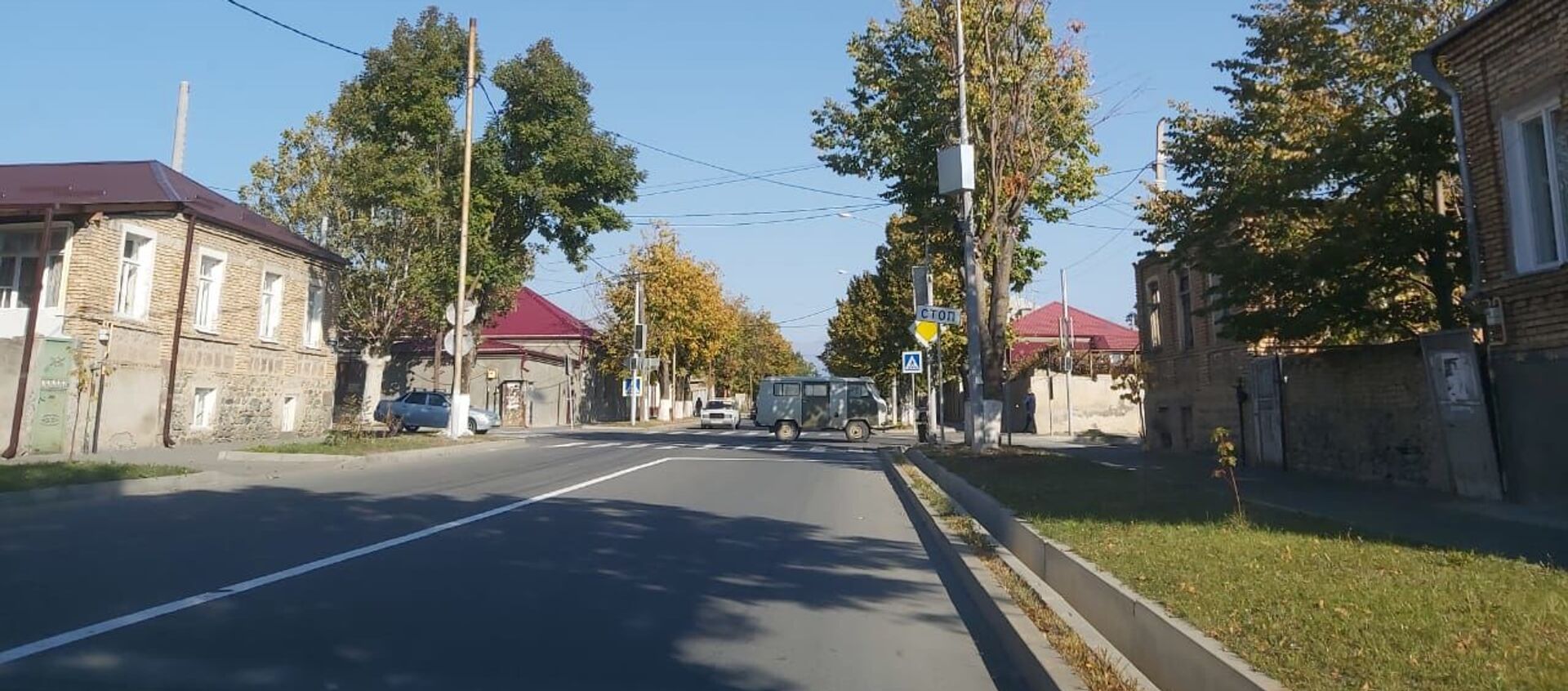 Перекресток улиц Сталина-Советская в Цхинвале - Sputnik Южная Осетия, 1920, 08.09.2021
