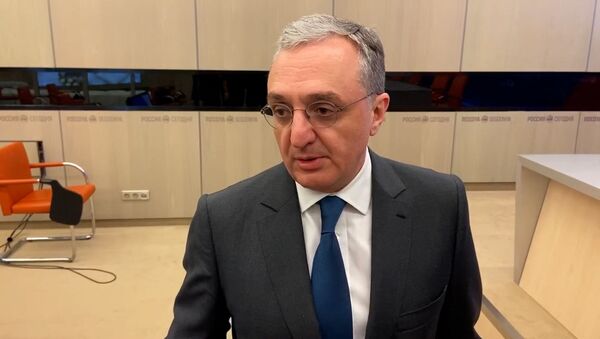 Глава МИД Армении рассказал о ситуации в Карабахе - эксклюзив Sputnik - Sputnik Южная Осетия