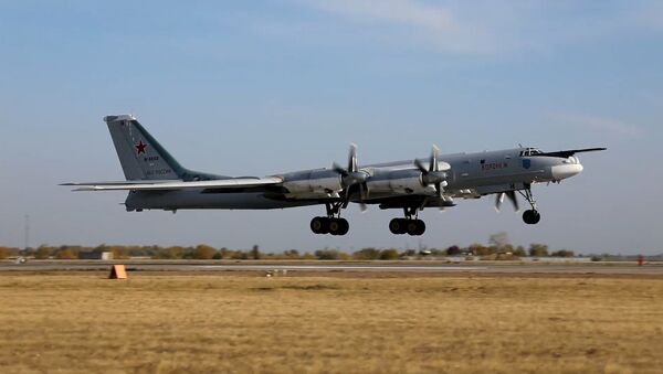 Нештатные ситуации и дозаправка в воздухе: экипажи Ту-160 и Ту-95МС провели контрольные полеты - Sputnik Южная Осетия