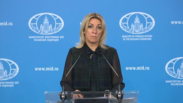 Захарова: Москва ответит на новые антироссийские санкции Евросоюза - Sputnik Южная Осетия