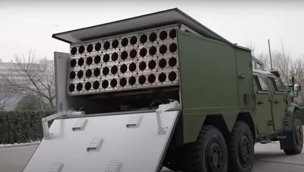 Китай испытал систему массового пуска дронов-камикадзе - Sputnik Южная Осетия