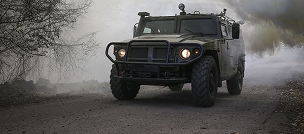 Разведчики ЮВО в Северной Осетии уничтожили условного противника в рамках специального учения Разведчики ЮВО в Северной Осетии уничтожили условного противника в рамках специального учения - Sputnik Южная Осетия