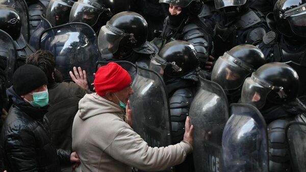 Акции протеста в Тбилиси. Архивное фото - Sputnik Южная Осетия
