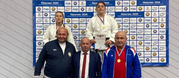 Югоосетинская дзюдоистка Алана Алборова - Sputnik Южная Осетия