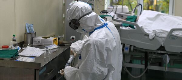 Врач в маске Врач в маске - Sputnik Южная Осетия