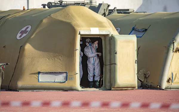 Военный госпиталь Минобороны РФ в Цхинвале Военный госпиталь Минобороны РФ в Цхинвале - Sputnik Южная Осетия
