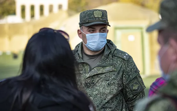 Военный госпиталь Минобороны РФ в Цхинвале Военный госпиталь Минобороны РФ в Цхинвале - Sputnik Южная Осетия