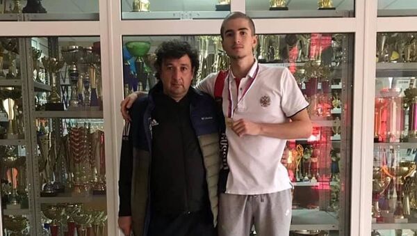 Давид Ибрагимов - победитель первенства России по тхэквондо - Sputnik Южная Осетия
