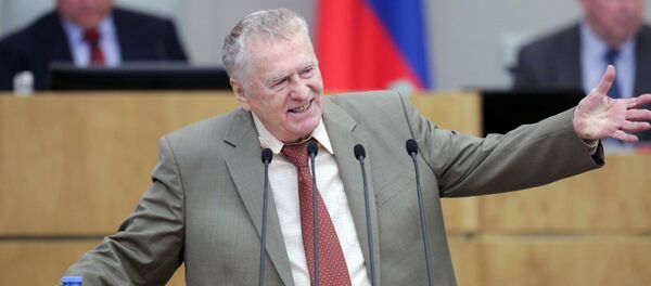 Руководитель фракции ЛДПР в Государственной Думе РФ Владимир Жириновский Руководитель фракции ЛДПР в Государственной Думе РФ Владимир Жириновский - Sputnik Южная Осетия