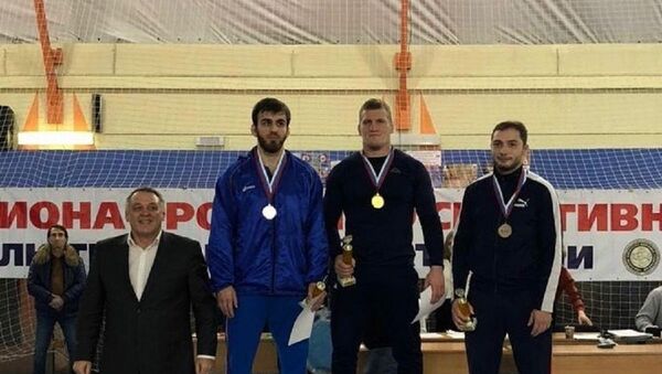 Батрадз Газзаев стал чемпионом России в абсолютной весовой категории   - Sputnik Южная Осетия