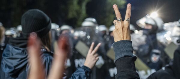 Протесты из-за запрета на аборты в Польше Протесты из-за запрета на аборты в Польше - Sputnik Южная Осетия