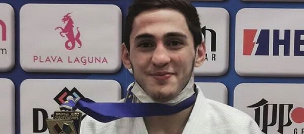 Хетаг Басаев – победитель первенства Европы по дзюдо среди юниоров Хетаг Басаев – победитель первенства Европы по дзюдо среди юниоров - Sputnik Южная Осетия