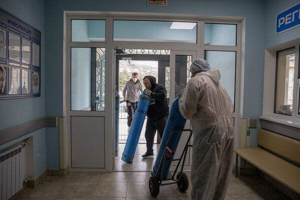 Борьба с коронавирусом в Южной Осетии: Детская больница - Sputnik Южная Осетия