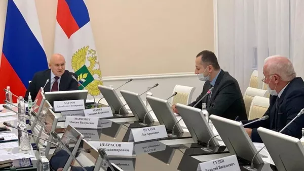 Правительственная делегация Южной Осетии находится с рабочим визитом в Москве - Sputnik Южная Осетия