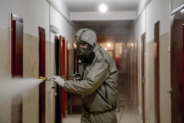 Дезинфекция социальных объектов поселка Знаур Дезинфекция социальных объектов поселка Знаур - Sputnik Южная Осетия