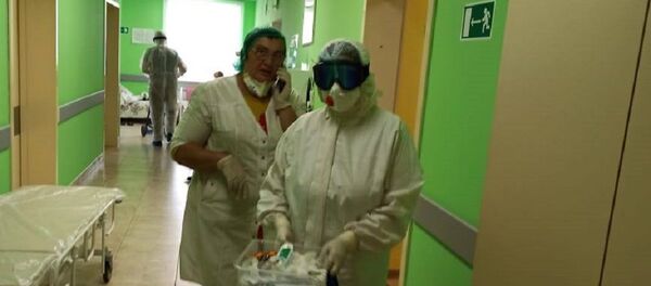 Красная зона РММЦ в Цхинвале - Sputnik Южная Осетия