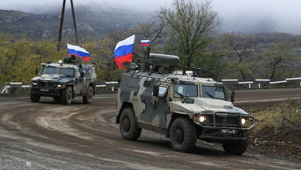 Российские миротворцы в Нагонном Карабахе - Sputnik Южная Осетия
