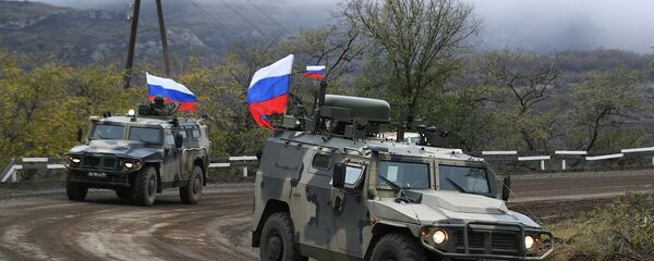 Российские миротворцы в Нагонном Карабахе - Sputnik Южная Осетия