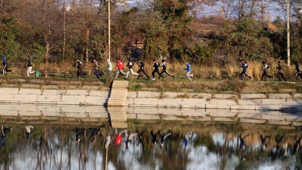 Военных Южной Осетии проверяют на силу и выносливость - Sputnik Южная Осетия