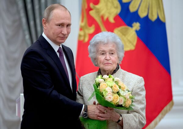 Скончалась президент Пушкинского музея Ирина Антонова Скончалась президент Пушкинского музея Ирина Антонова - Sputnik Южная Осетия