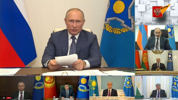 Путин назвал обстановку на пространстве ОДКБ неспокойной - Sputnik Южная Осетия