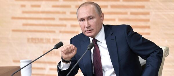 Большая пресс-конференция Владимира Путина - прямой эфир - Sputnik Южная Осетия