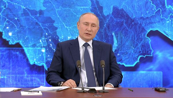 “Слухов много, но подтверждений обвинений нет ” - Путин о происхождении COVID-19 - Sputnik Южная Осетия
