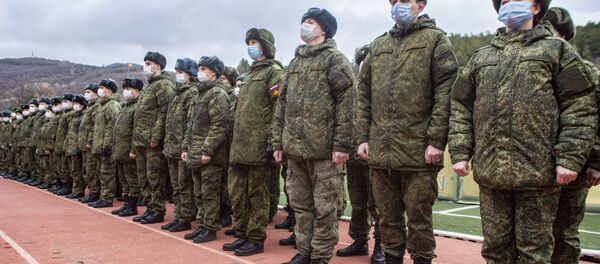 Мобильный госпиталь Минобороны РФ в Цхинвале Мобильный госпиталь Минобороны РФ в Цхинвале - Sputnik Южная Осетия