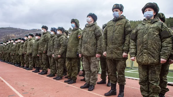Мобильный госпиталь Минобороны РФ в Цхинвале