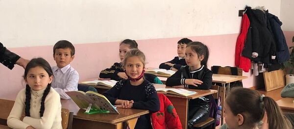 Начальная школа Дзауского района Южной Осетии после карантина Начальная школа Дзауского района Южной Осетии после карантина - Sputnik Южная Осетия