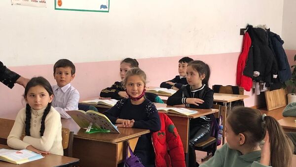 Начальная школа Дзауского района Южной Осетии после карантина - Sputnik Южная Осетия
