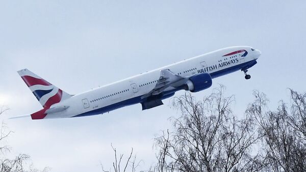 Самолет авиакомпании British Airways во время взлета в аэропорту Домодедово. Архивное фото. - Sputnik Южная Осетия