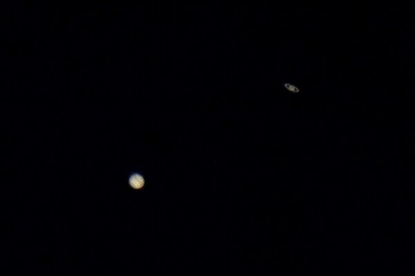 Встреча Юпитера и Сатурна в небе над штатом Канзас - Sputnik Южная Осетия