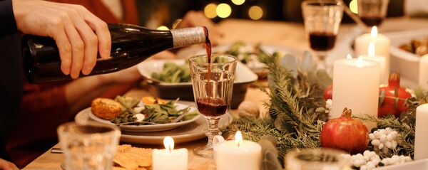 Новогодний стол. Новогодний стол. - Sputnik Южная Осетия