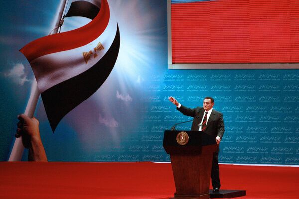 Президент Египта Хосни Мубарак - Sputnik Южная Осетия