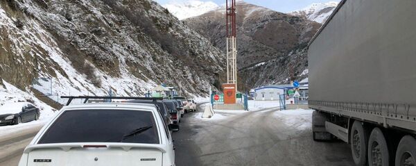 КПП Нижний Зарамаг КПП Нижний Зарамаг - Sputnik Южная Осетия