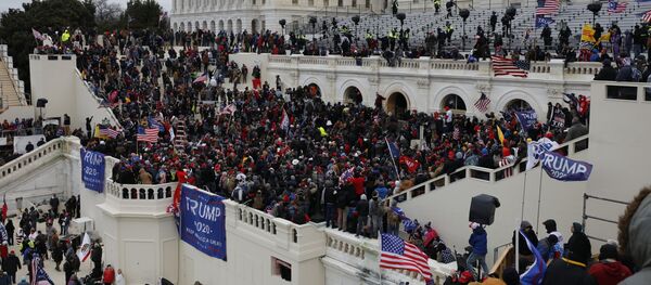 Акция протеста сторонников Д. Трампа в Вашингтоне Акция протеста сторонников Д. Трампа в Вашингтоне - Sputnik Южная Осетия