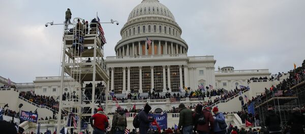 Акция протеста сторонников Д. Трампа в Вашингтоне - Sputnik Южная Осетия