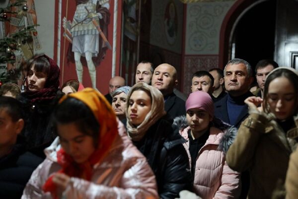 В Южной Осетии отмечают Рождество Христово  - Sputnik Южная Осетия