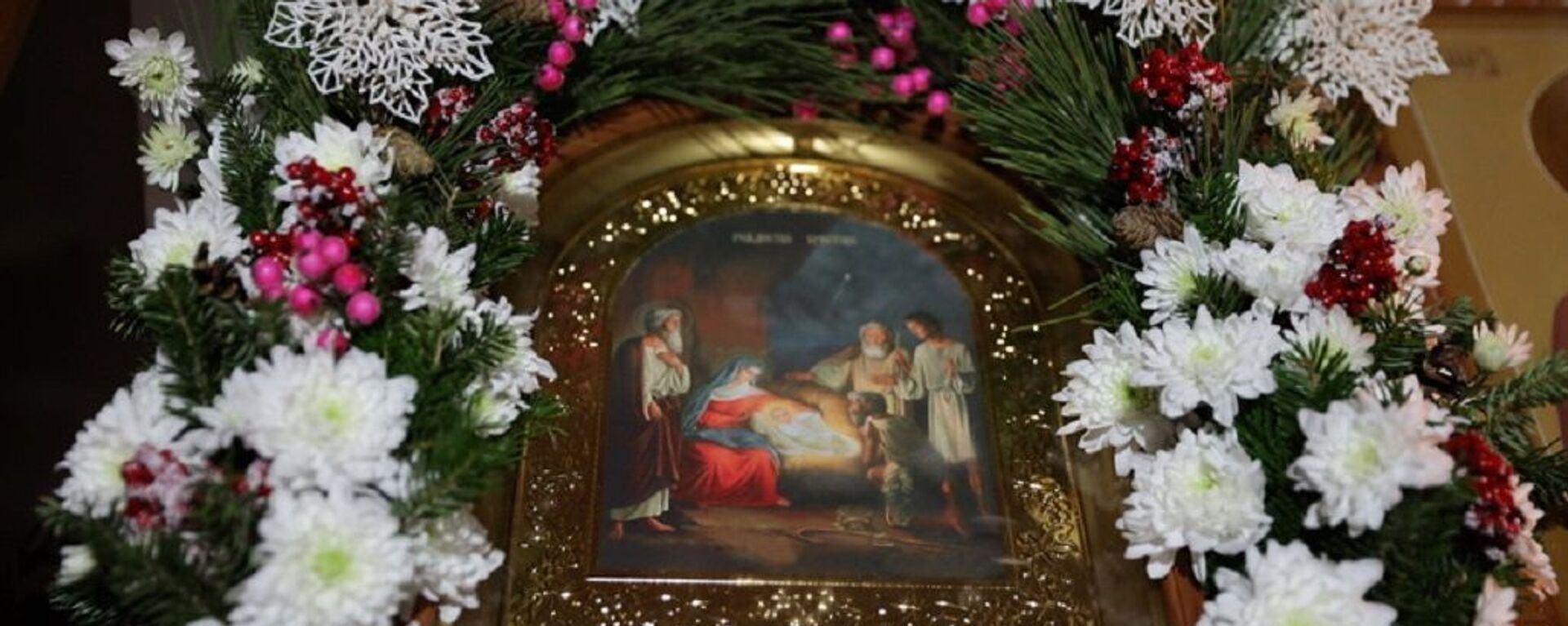 В Южной Осетии отмечают Рождество Христово  - Sputnik Южная Осетия, 1920, 06.01.2023