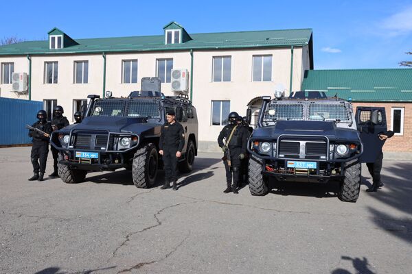 ОМОН Южной Осетии вооружили современными бронеавтомобилями Тигр - Sputnik Южная Осетия