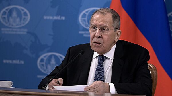 Большая пресс-конференция Лаврова: основные заявления главы российской дипломатии Большая пресс-конференция Лаврова: основные заявления главы российской дипломатии - Sputnik Южная Осетия