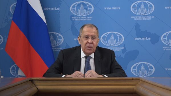 Большая пресс-конференция Лаврова: основные заявления главы российской дипломатии Большая пресс-конференция Лаврова: основные заявления главы российской дипломатии - Sputnik Южная Осетия