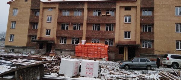 Многоквартирный дом в поселке Дзау - Sputnik Южная Осетия