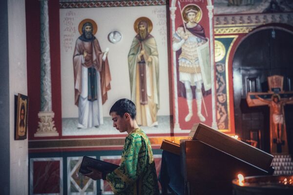 Праздник Крещения Господня в Южной Осетии - Sputnik Южная Осетия