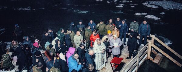 Праздник Крещения Господня в Южной Осетии - Sputnik Южная Осетия